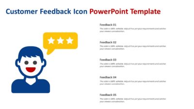 Customer Feedback Icon PowerPoint Template
