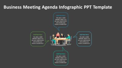 Business Meeting Agenda Infographic PPT Template