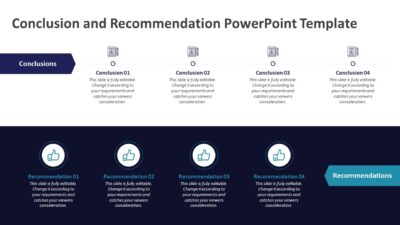 Conclusion and Recommendation PowerPoint Template