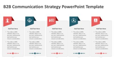 B2B Communication Strategy PowerPoint Template