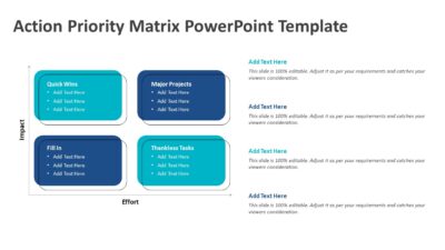 Action Priority Matrix PowerPoint Template