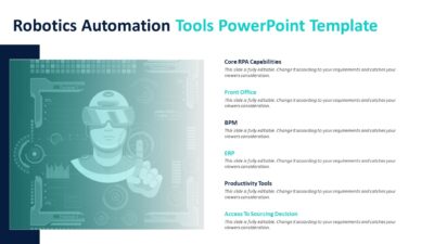 Robotics Automation Tools PowerPoint Template