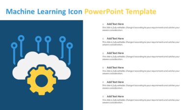 Machine Learning Icon PowerPoint Template