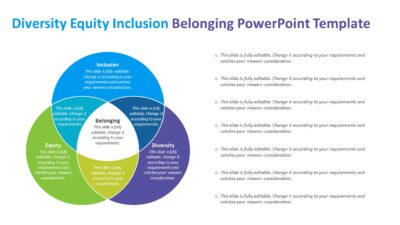 Diversity Equity Inclusion Belonging PowerPoint Template
