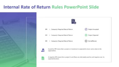 Internal Rate of Return Rules PowerPoint Slide