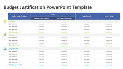 Budget Justification PowerPoint Template
