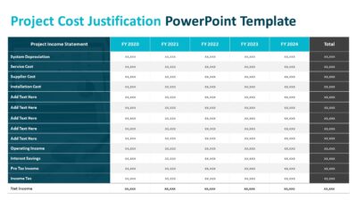 Project Cost Justification PowerPoint Template