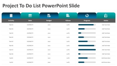 Project To Do List PowerPoint Slide