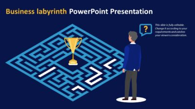 Business labyrinth PowerPoint Presentation