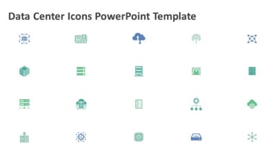 Data Center Icons PowerPoint Template