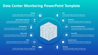 Data Center Monitoring PowerPoint Template