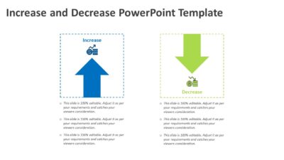 Increase and Decrease PowerPoint Template