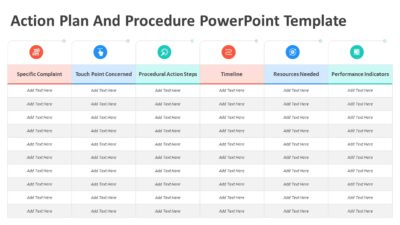 Action Plan And Procedure PowerPoint Template