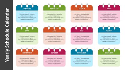 Yearly Schedule Calendar PowerPoint Presentation