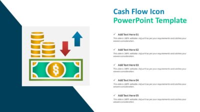 Cash Flow Icon PowerPoint Template
