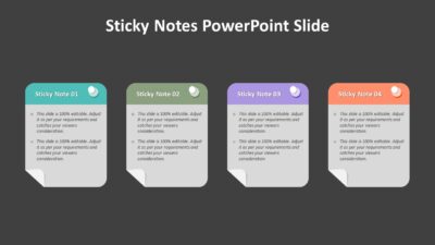 Sticky Notes PowerPoint Slide