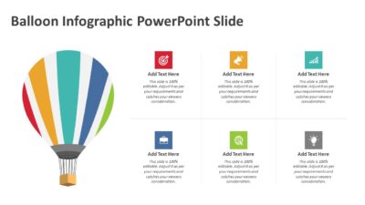 Balloon Infographic PowerPoint Slide