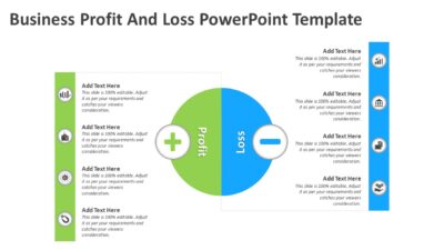 Business Profit And Loss PowerPoint Template