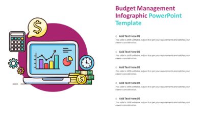 Budget Management Infographic PowerPoint Template