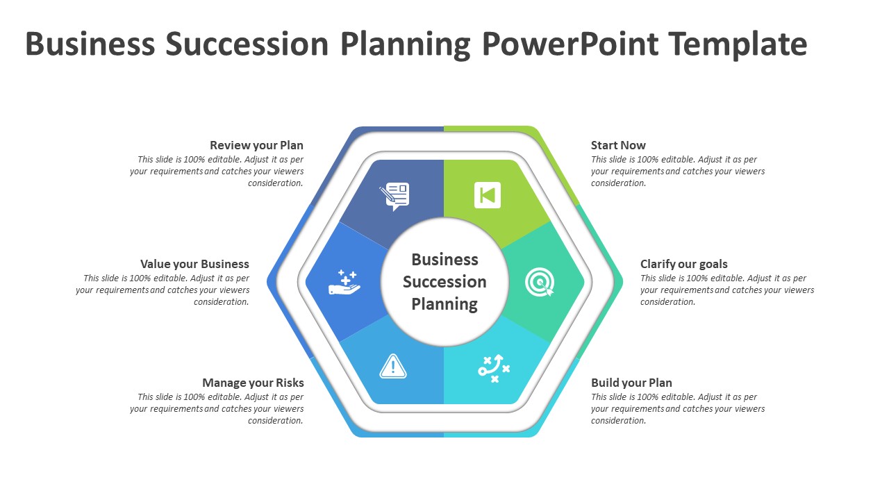 Business Succession Planning PowerPoint Template | PPT Slides