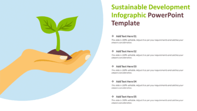 Sustainable Development Infographic PowerPoint Template