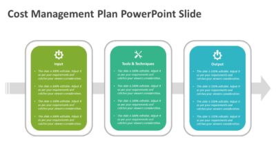 Cost Management Plan PowerPoint Slide