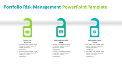 Portfolio Risk Management PowerPoint Template