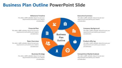 Business Plan Outline PowerPoint Slide