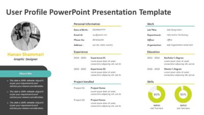User Profile PowerPoint Presentation Template