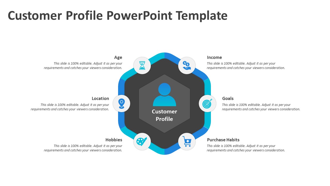 Customer Profile Powerpoint Template Ppt Templates