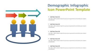 Demographic Infographic Icon PowerPoint Template