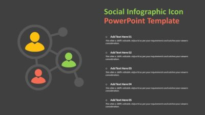 Social Infographic Icon PowerPoint Template