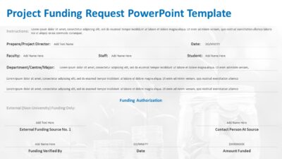Project Funding Request PowerPoint Template