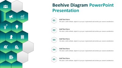 Beehive Diagram PowerPoint Presentation