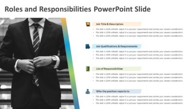 Roles and Responsibilities PowerPoint Slide