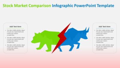 Stock Market Comparison Infographic PowerPoint Template