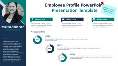 Employee Profile PowerPoint Presentation Template