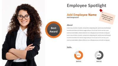 Employee Spotlight PowerPoint Presentation Template