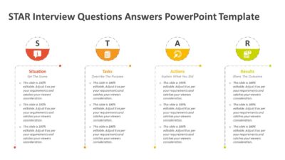 STAR Interview Questions Answers PowerPoint Template
