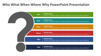 Who What When Where Why PowerPoint Presentation Template