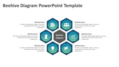 Beehive Diagram PowerPoint Template
