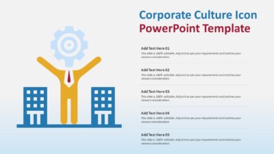 Corporate Culture Icon PowerPoint Template