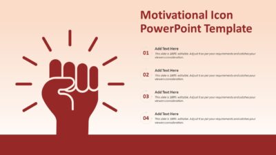 Motivational Icon PowerPoint Template
