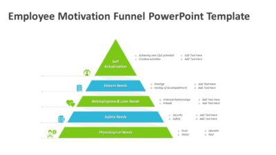 Employee Motivation Funnel PowerPoint Template