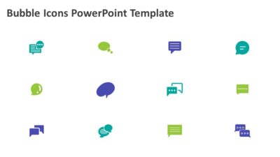 Bubble Icons PowerPoint Template