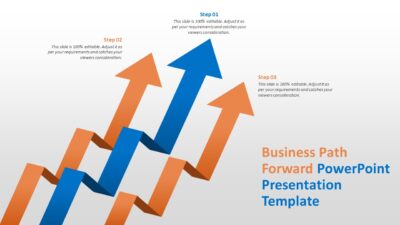 Business Path Forward PowerPoint Presentation Template