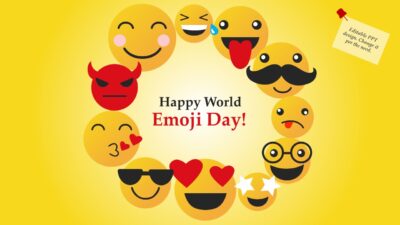 Happy World Emoji Day PowerPoint Presentation