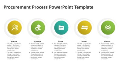 Procurement Process PowerPoint Template