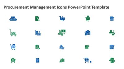 Procurement Management Icons PowerPoint Template