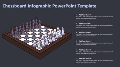 Chessboard Infographic PowerPoint Template